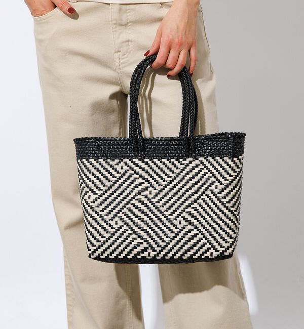 ABAHOUSE「【MOON BIRD/ムーンバード】メルカドバッグ / カゴバッグ / Sサイズ」|トートバッグ|