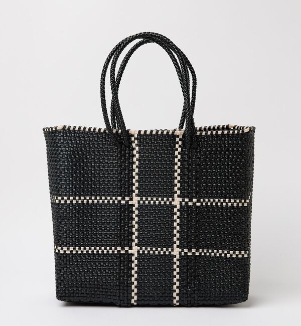 ABAHOUSE「【MOON BIRD/ムーンバード】手編みのメルカドバッグM/かごバッグ/軽量/」|トートバッグ|