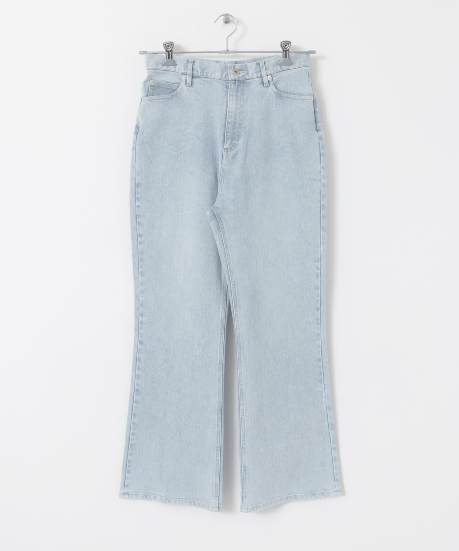 URBAN RESEARCH DOORS「ストレッチフレアデニムパンツ」|デニム|