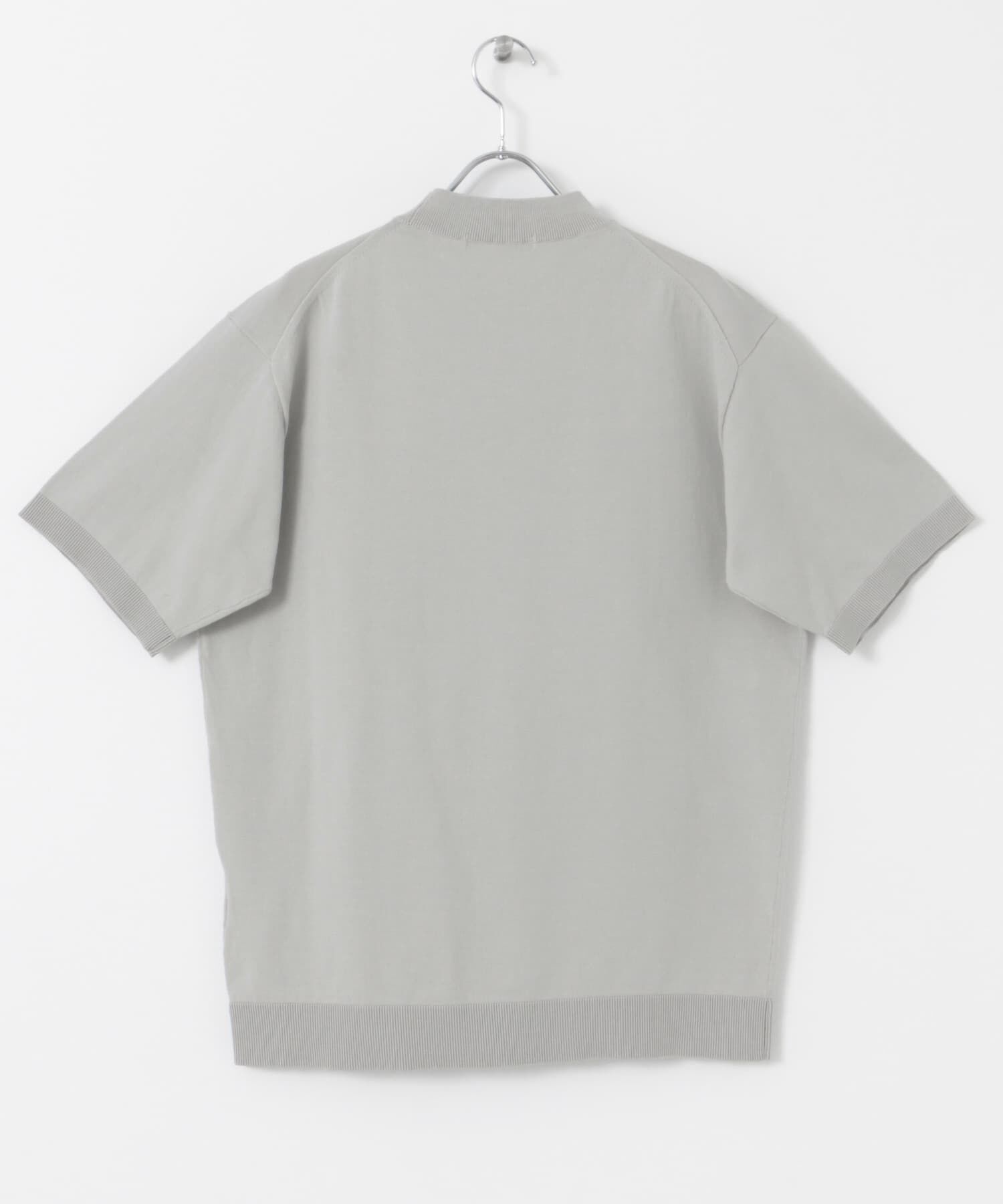 URBAN RESEARCH DOORS「LIFE STYLE TAILOR　ハイゲージクルーネック半袖ニット」|シャツ・ブラウス|