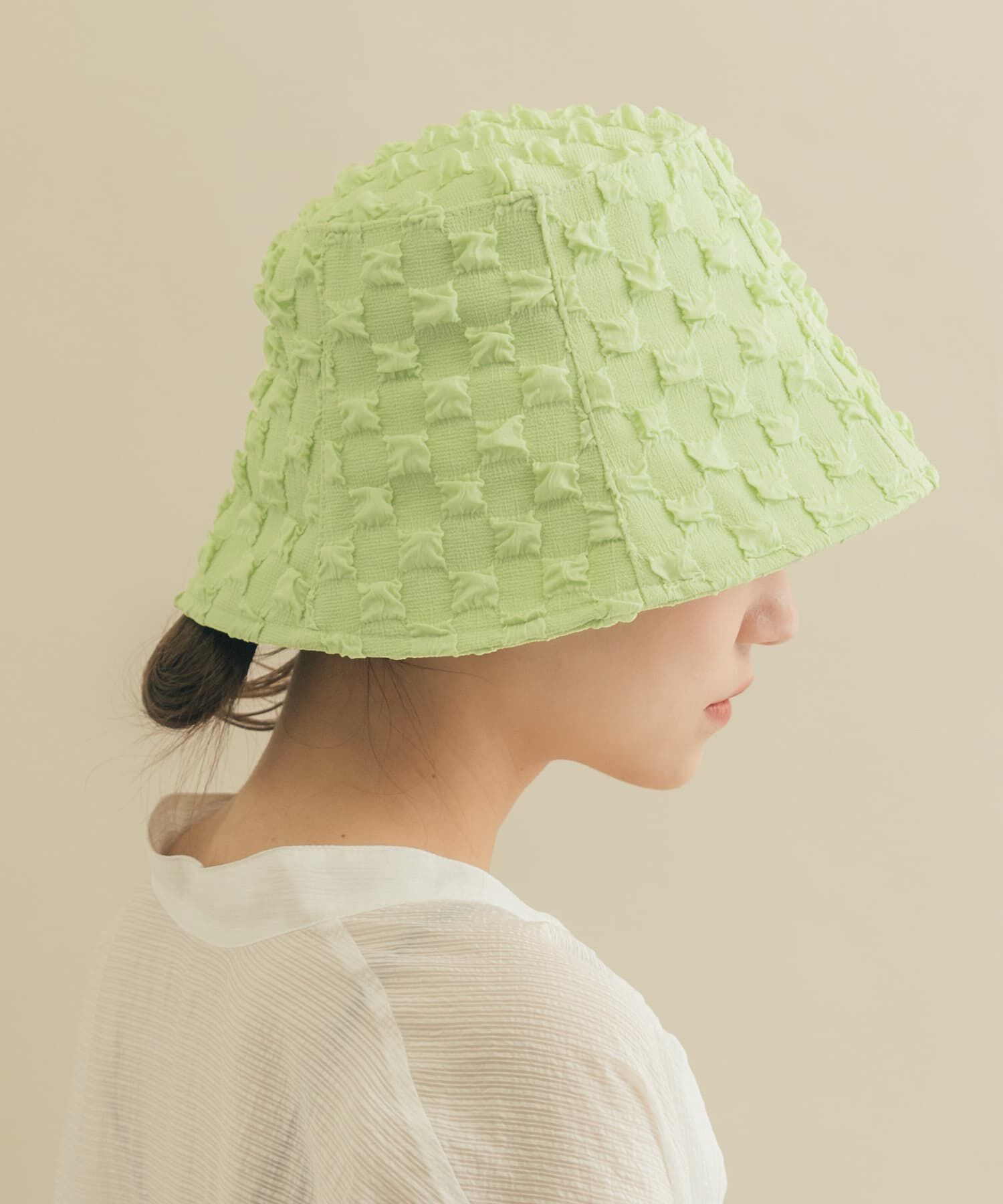 SMELLY「ポコポコバケットハット」|ハット|