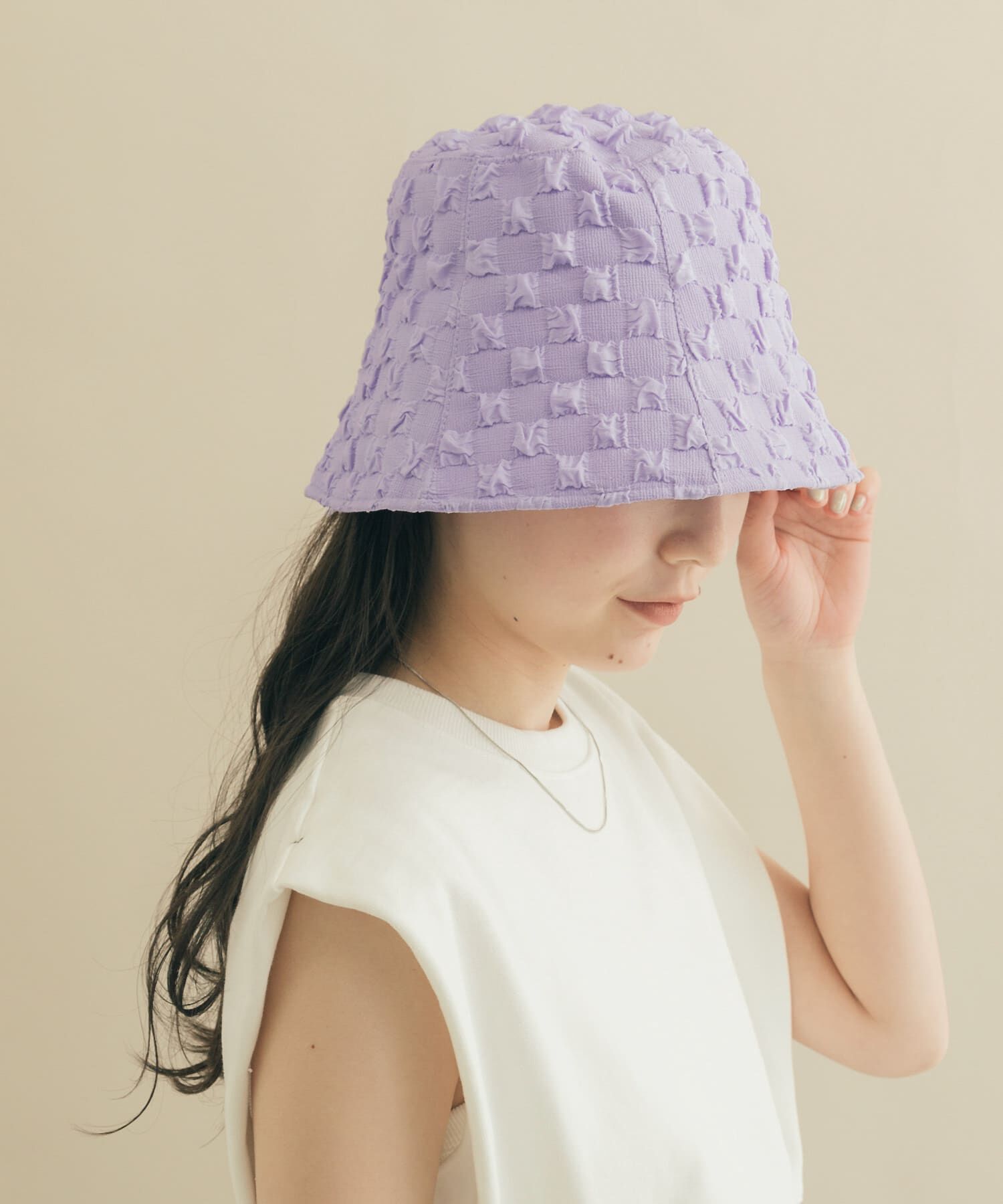 SMELLY「ポコポコバケットハット」|ハット|