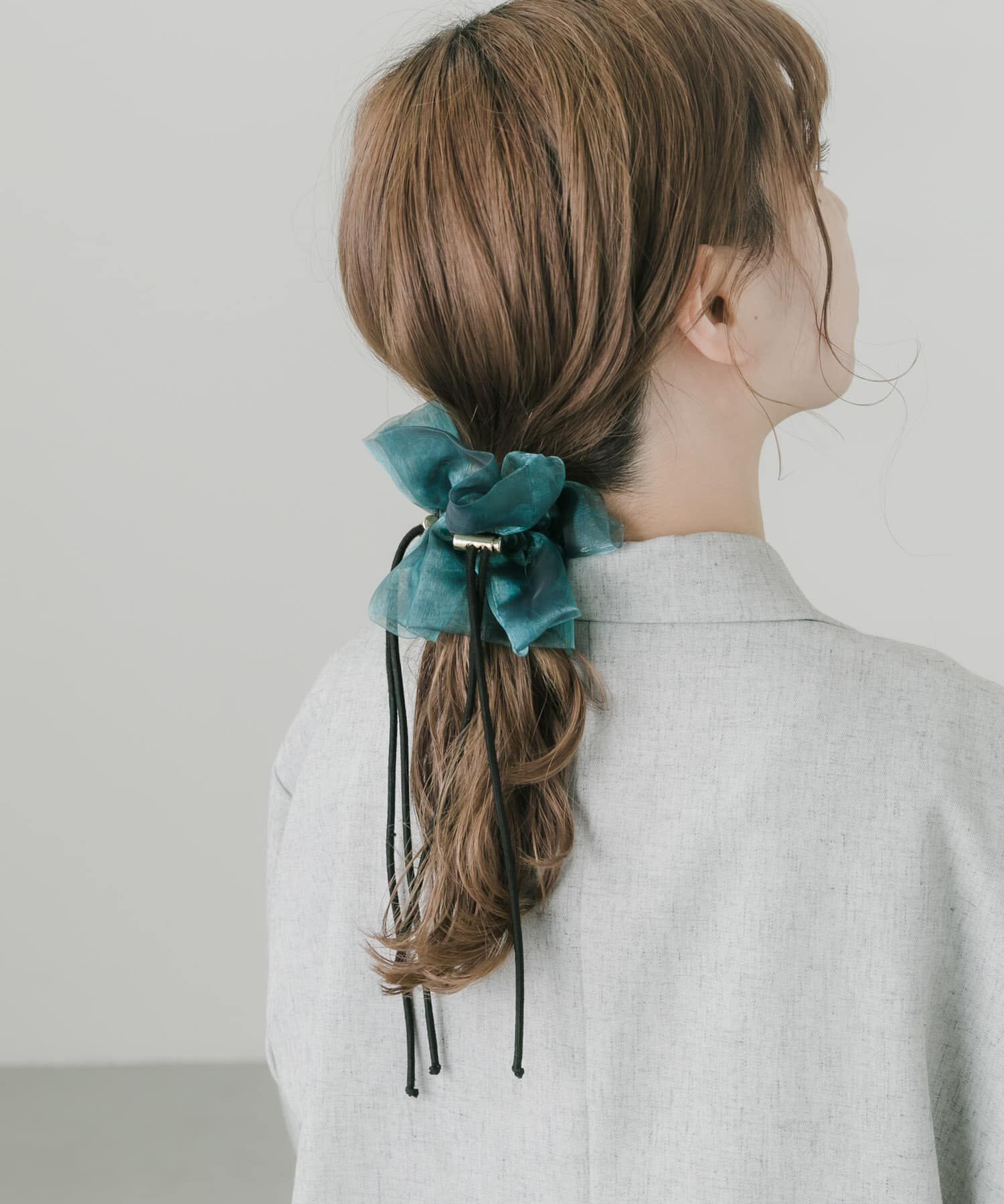 SMELLY「ドローコードシアーシュシュ」|ヘアゴム・シュシュ|