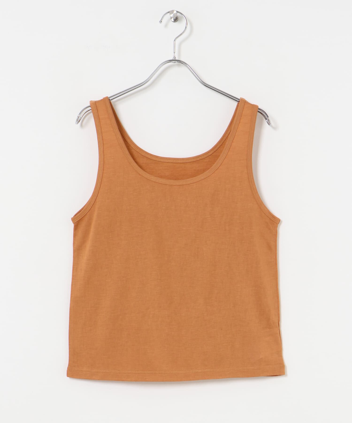 URBAN RESEARCH「Uネックシアータンクトップ」|タンクトップ|オレンジ系その他