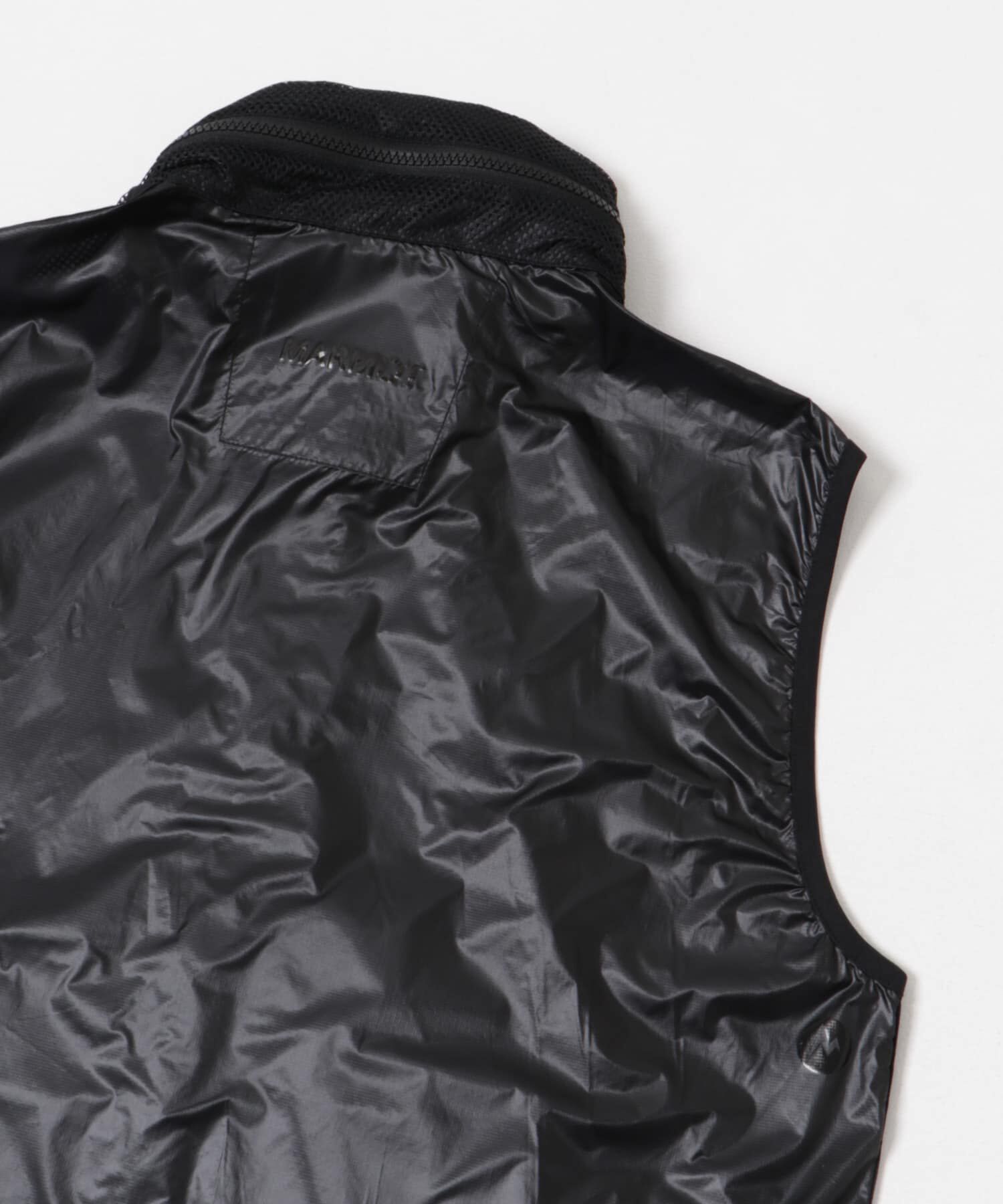 URBAN RESEARCH「MARMOT CAPITAL　PERTEX FLONT MESH VEST」|ノーカラーコート|