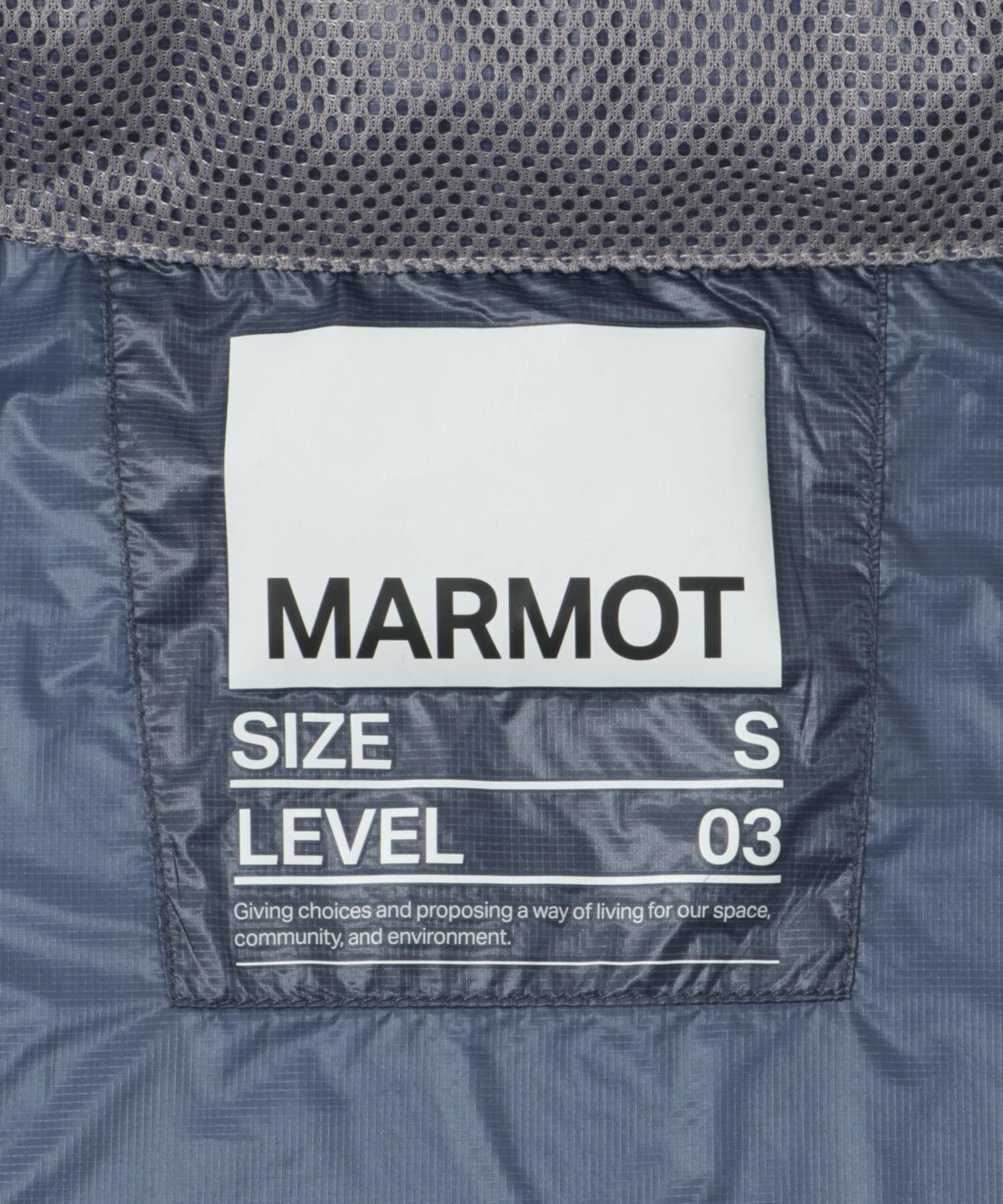 URBAN RESEARCH「MARMOT CAPITAL　PERTEX FLONT MESH VEST」|ノーカラーコート|