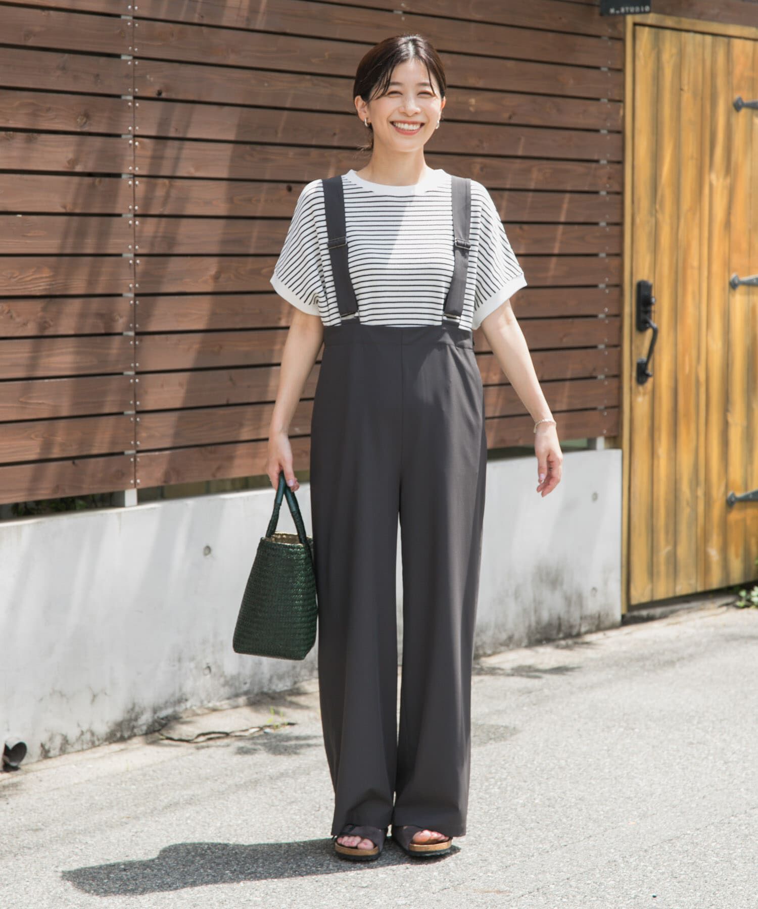 URBAN RESEARCH DOORS「『UR TECH』サマシェアサスペンダーパンツ」|その他|