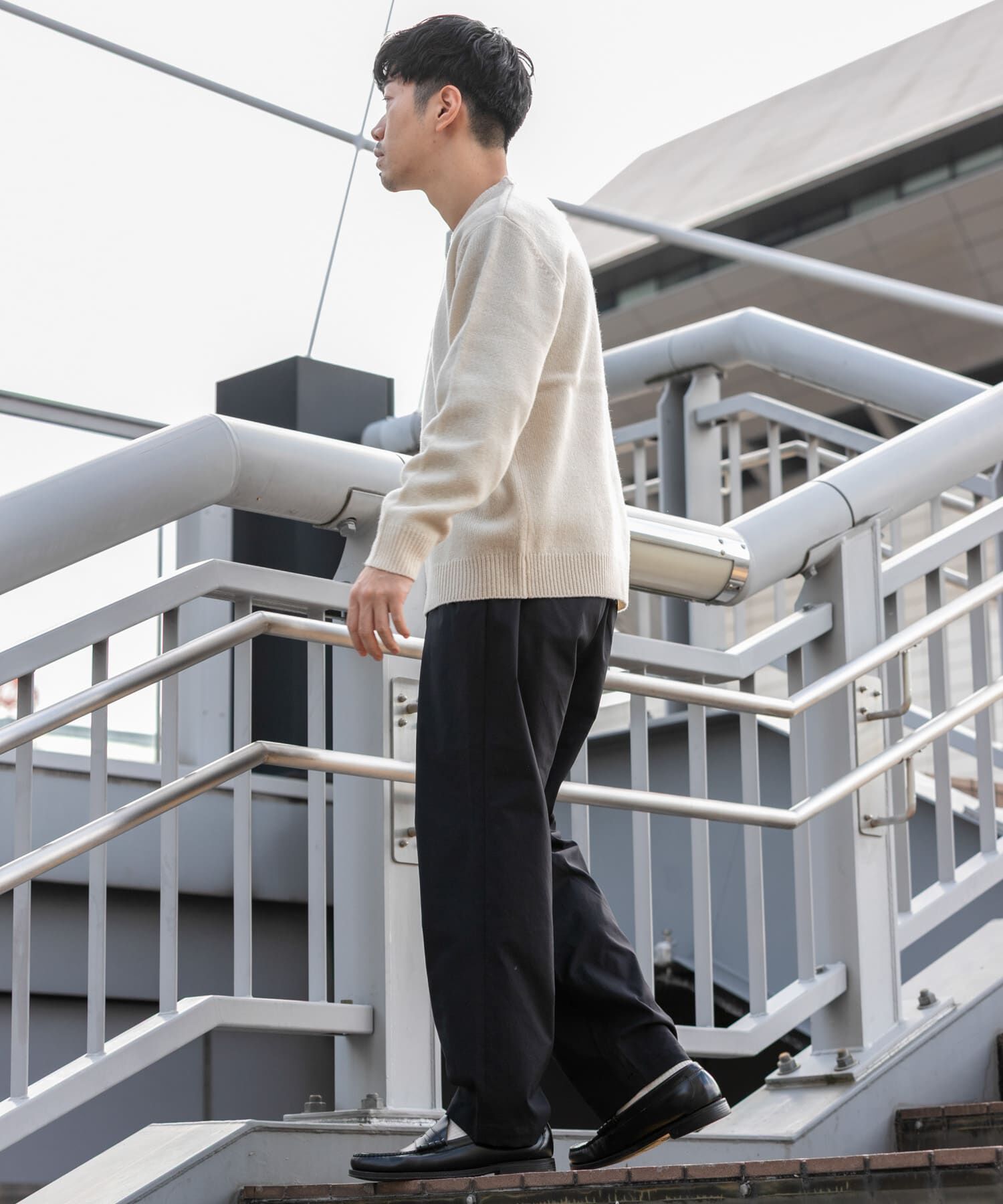 URBAN RESEARCH ROSSO「『XLサイズあり』シェットランドウールクルーネックニット」|ニット・セーター|