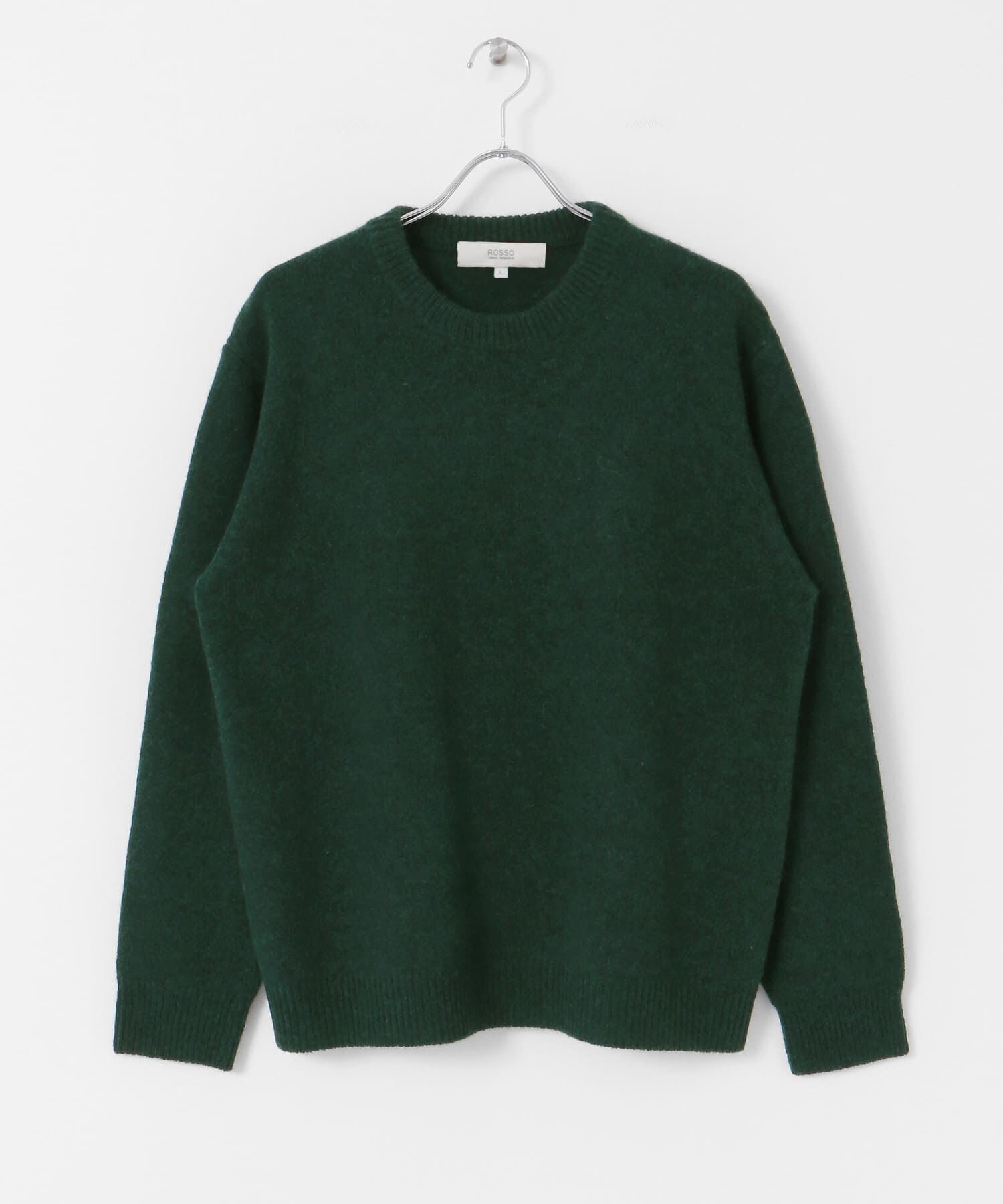 URBAN RESEARCH ROSSO「『XLサイズあり』シェットランドウールクルーネックニット」|ニット・セーター|