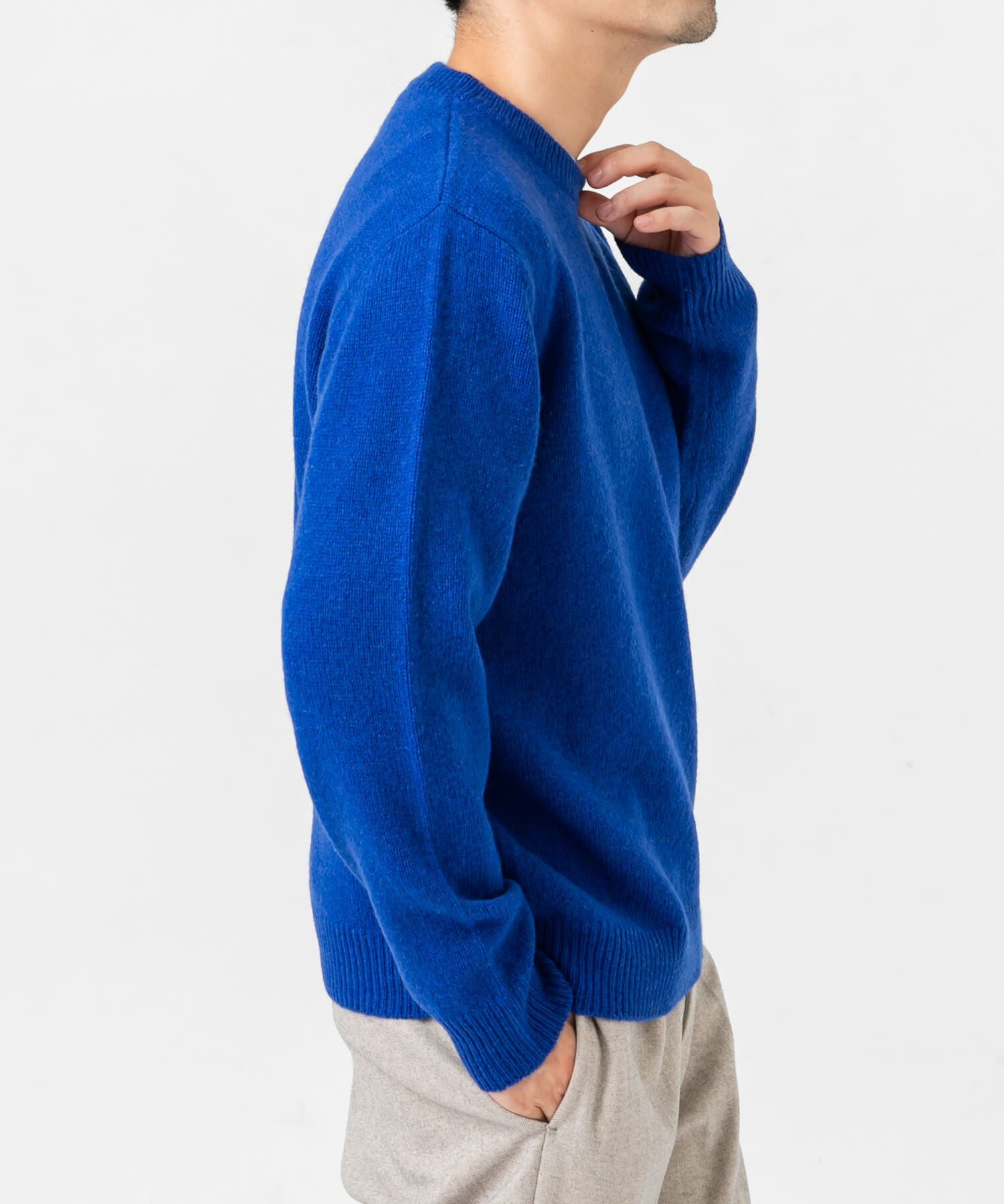 URBAN RESEARCH ROSSO「『XLサイズあり』シェットランドウールクルーネックニット」|ニット・セーター|