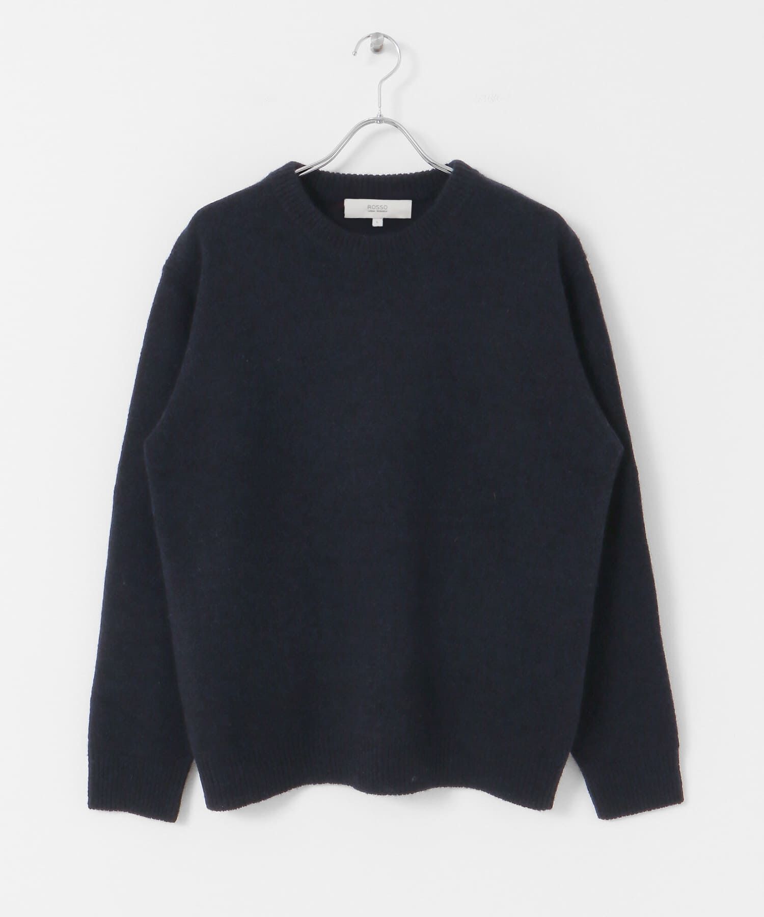 URBAN RESEARCH ROSSO「『XLサイズあり』シェットランドウールクルーネックニット」|ニット・セーター|