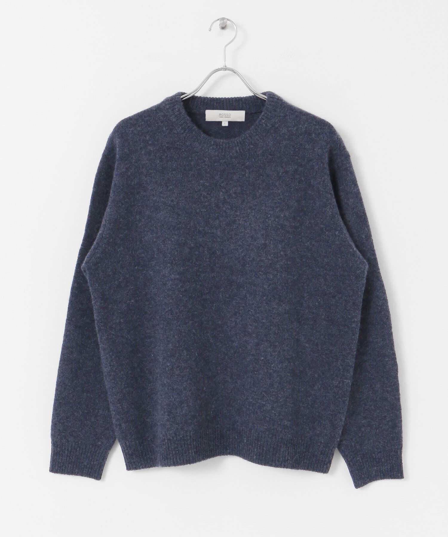 URBAN RESEARCH ROSSO「『XLサイズあり』シェットランドウールクルーネックニット」|ニット・セーター|