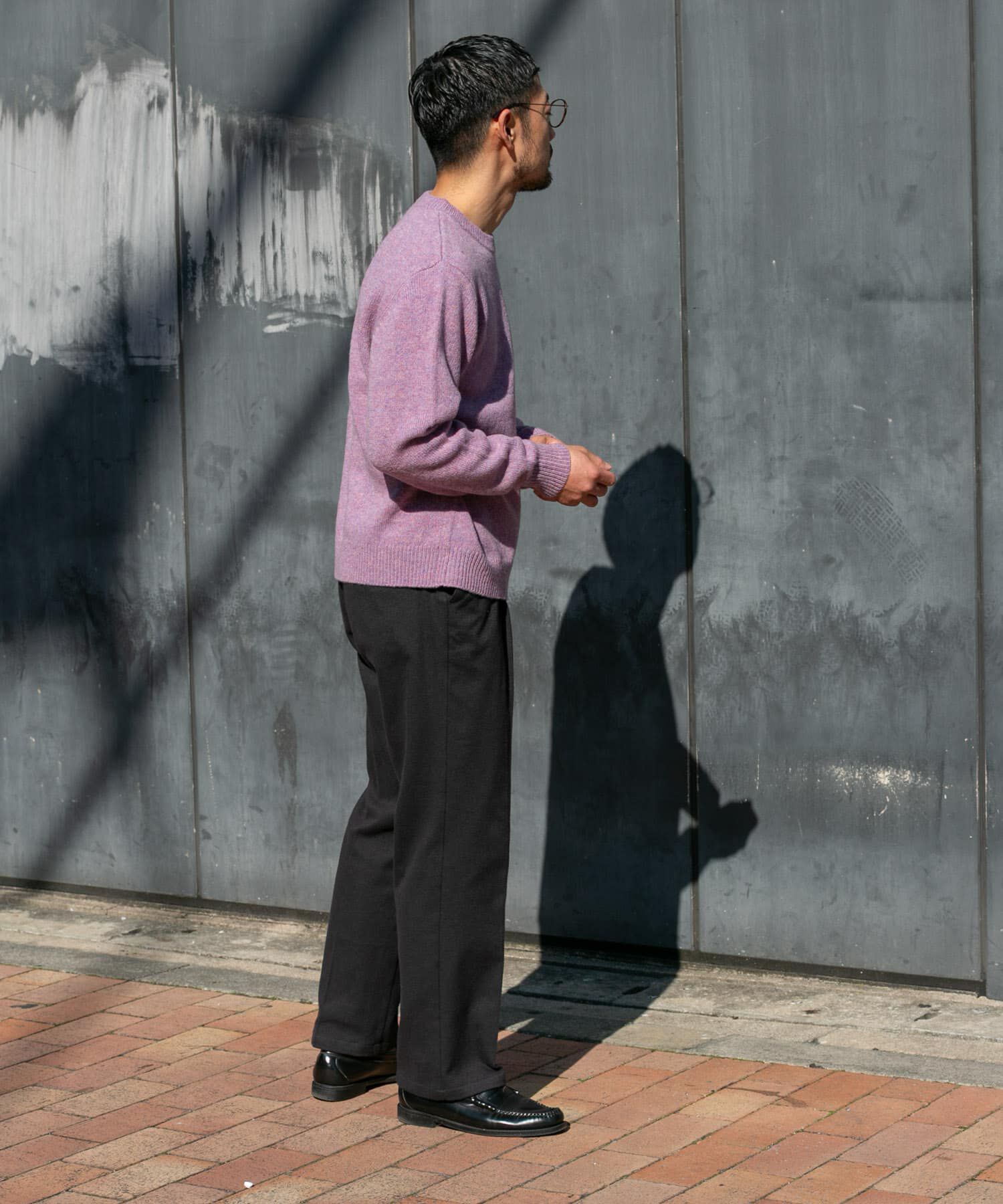 URBAN RESEARCH ROSSO「『XLサイズあり』シェットランドウールクルーネックニット」|ニット・セーター|