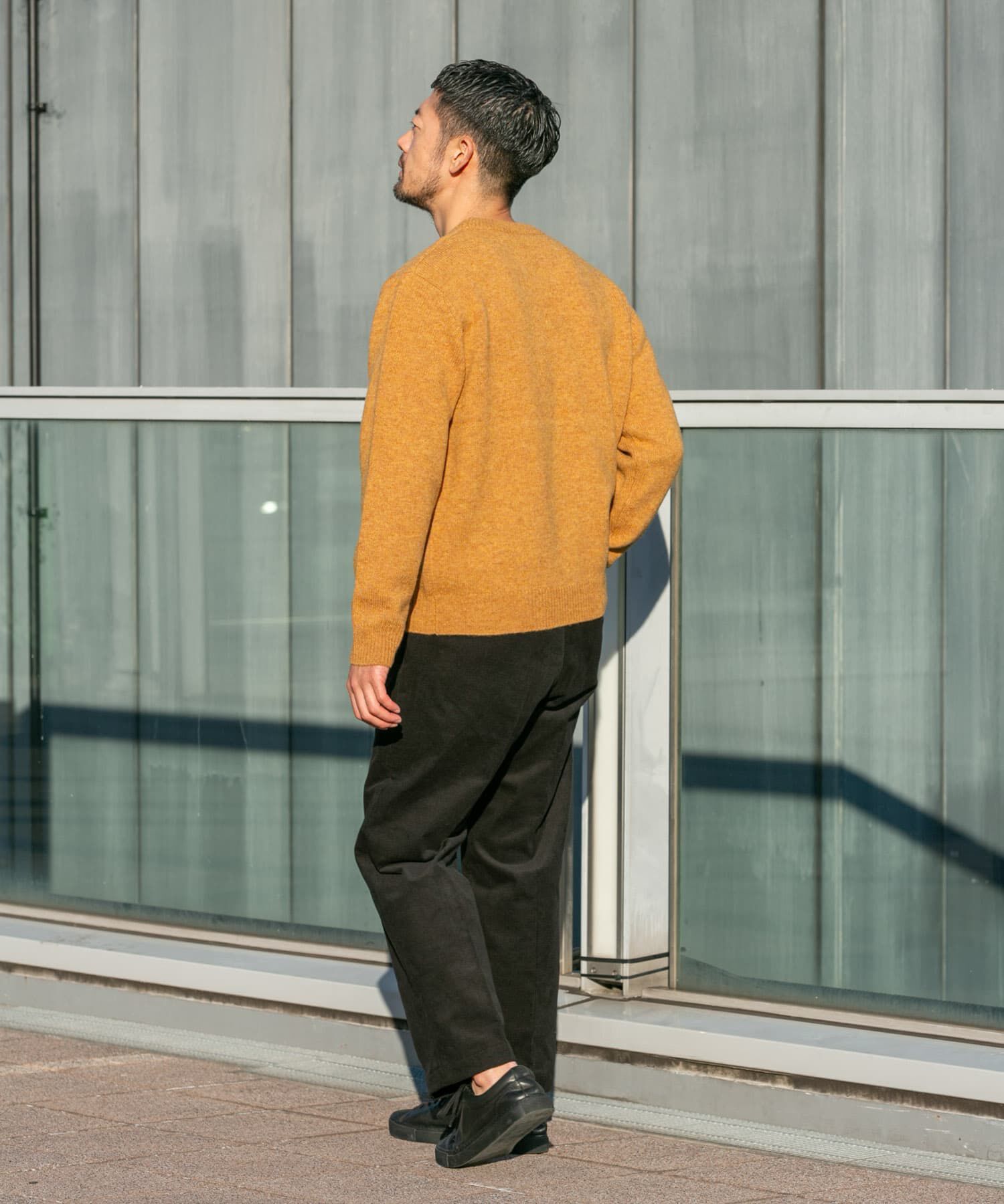 URBAN RESEARCH ROSSO「『XLサイズあり』シェットランドウールクルーネックニット」|ニット・セーター|