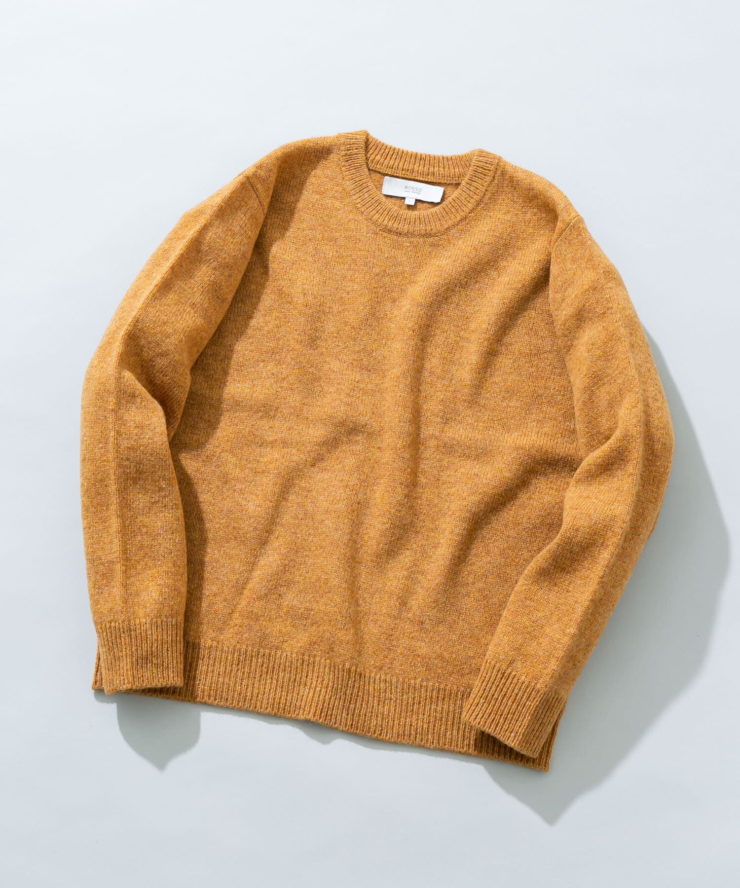 URBAN RESEARCH ROSSO「『XLサイズあり』シェットランドウールクルーネックニット」|ニット・セーター|