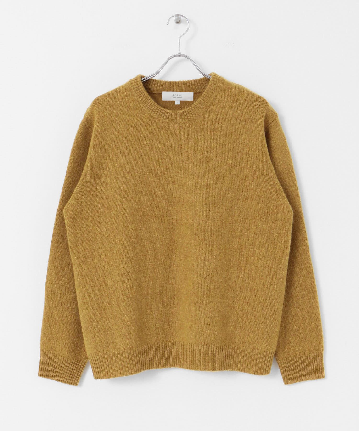 URBAN RESEARCH ROSSO「『XLサイズあり』シェットランドウールクルーネックニット」|ニット・セーター|