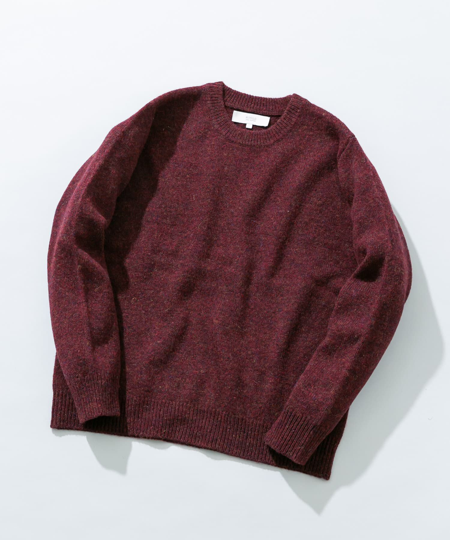 URBAN RESEARCH ROSSO「『XLサイズあり』シェットランドウールクルーネックニット」|ニット・セーター|