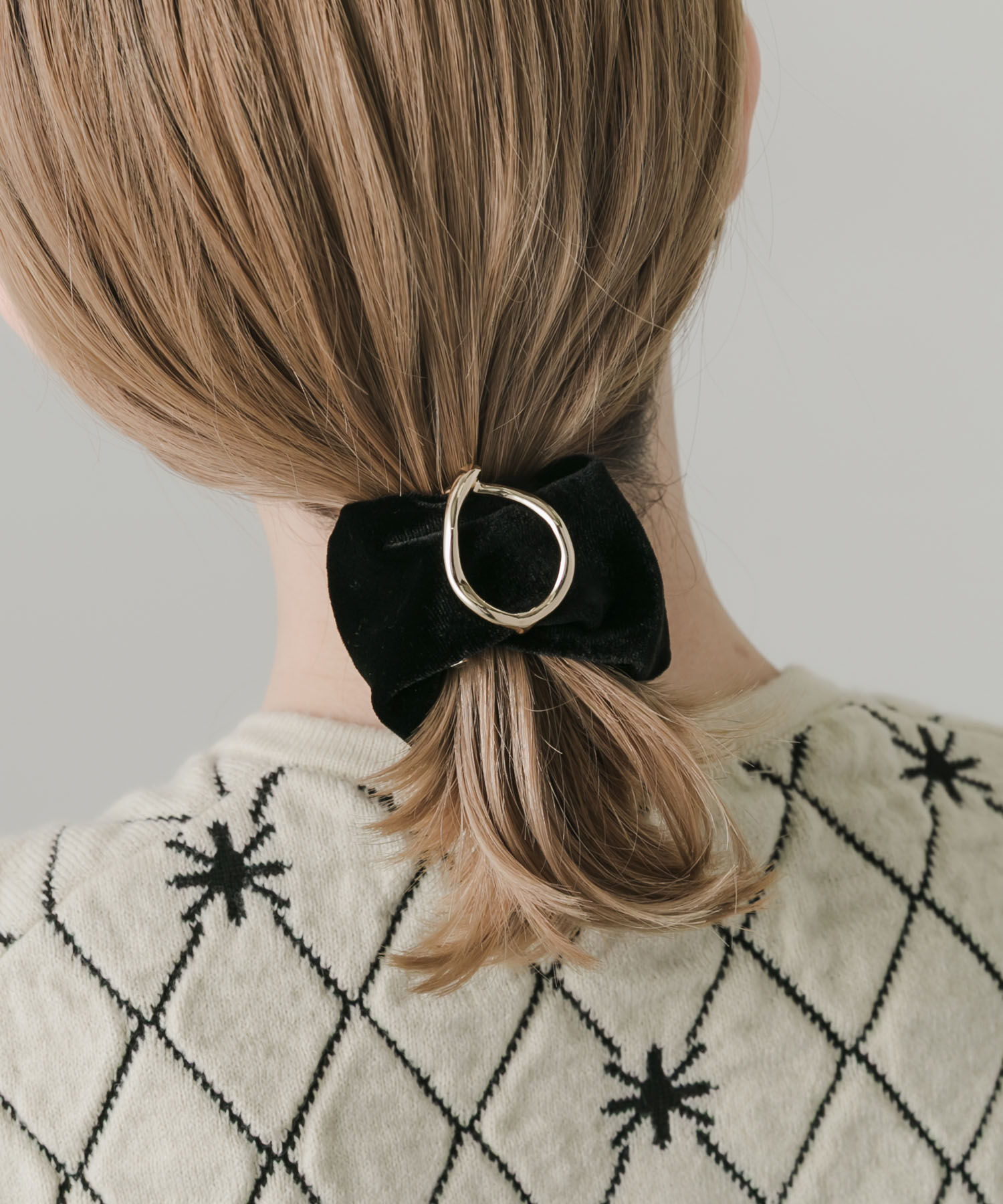 SMELLY「ニュアンスメタルベロアヘアカフ」|その他|ゴールド系その他