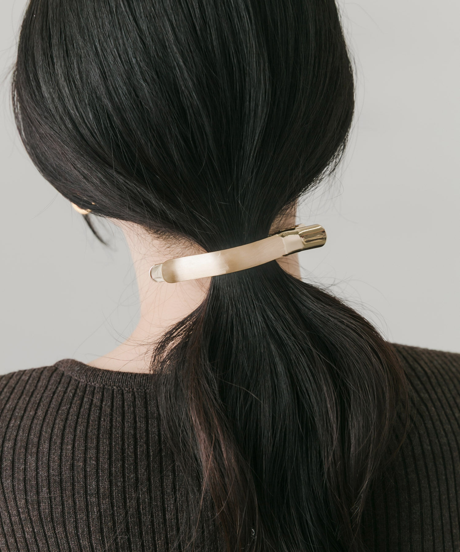 SMELLY「メタルウェーブヘアクリップ」|その他|ゴールド系その他