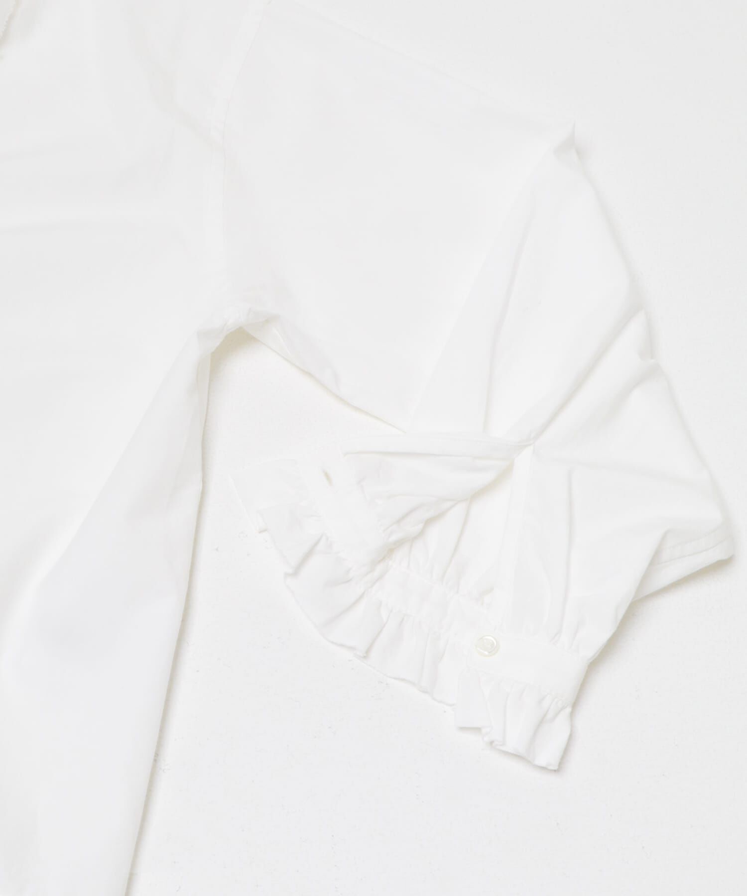 かぐれ「コットンフリルカラーシャツ」|シャツ・ブラウス|