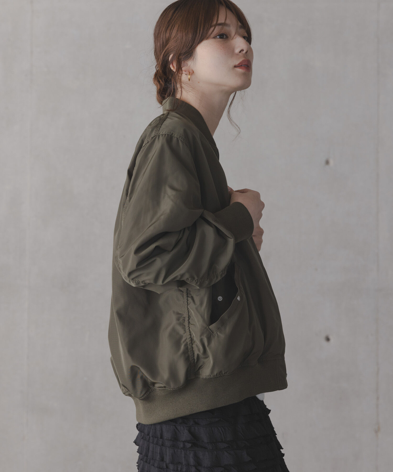 Sonny Label 「『WEB限定』リバーシブルオーバーMA-1」|ブルゾン・スタジャン|