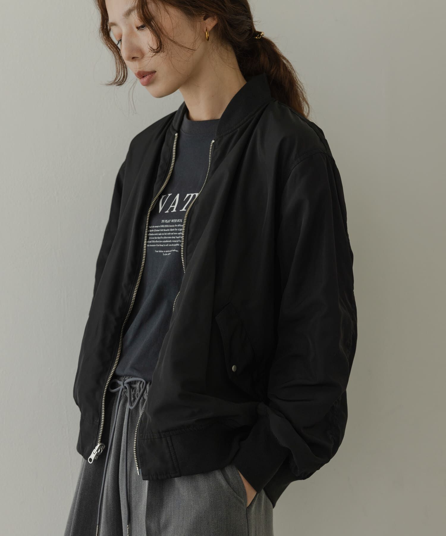 Sonny Label 「『WEB限定』リバーシブルオーバーMA-1」|ブルゾン・スタジャン|