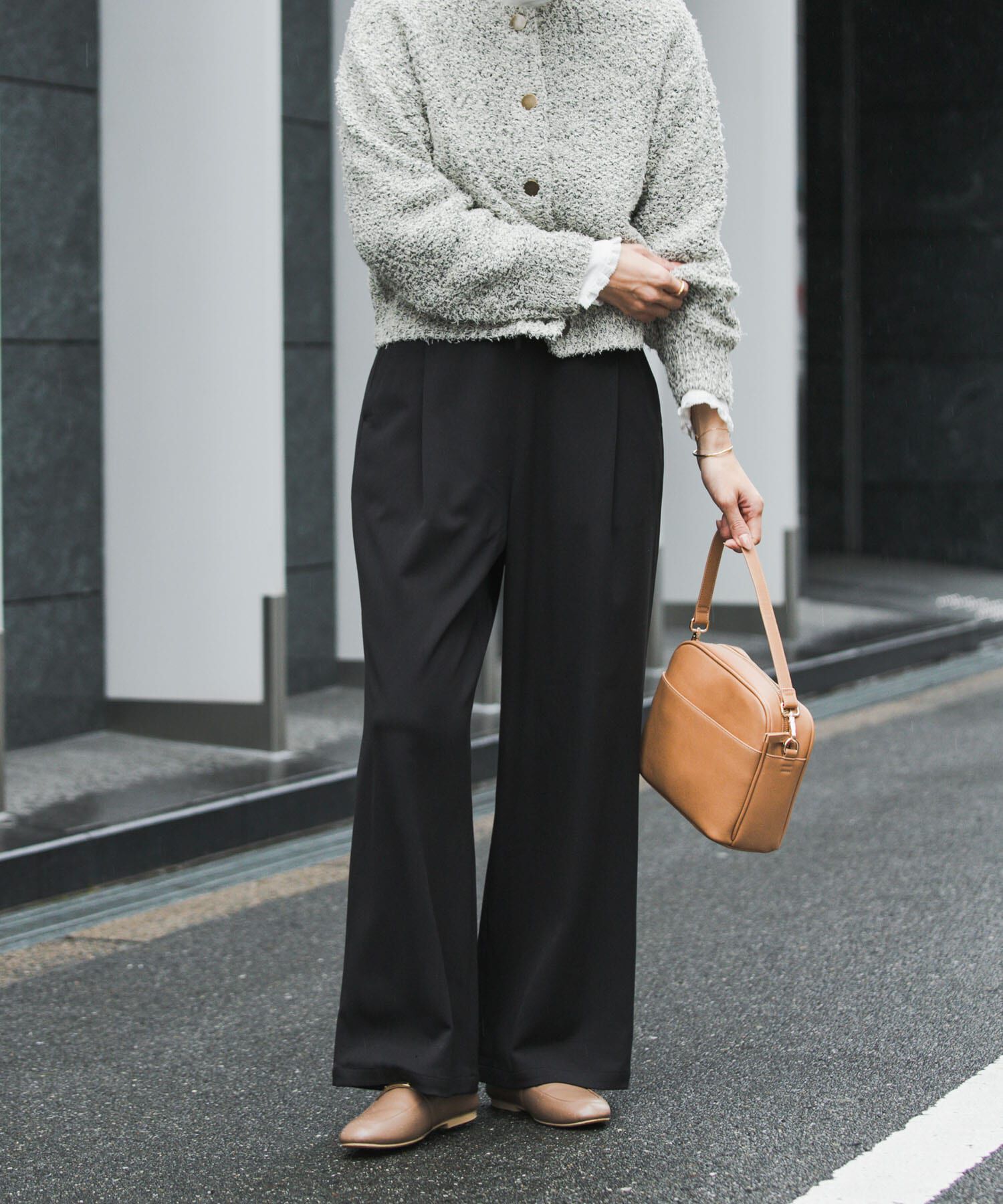 URBAN RESEARCH DOORS「『仁村紗和さん着用』『UR TECH』完声フロントタックイージーパンツ」|その他|