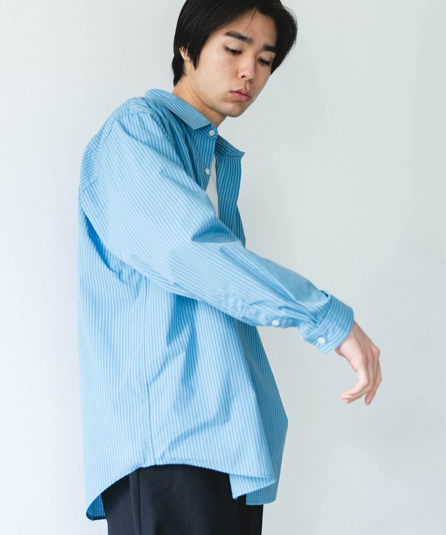 URBAN RESEARCH DOORS「TCブロードレギュラーカラーシャツ」|シャツ・ブラウス|