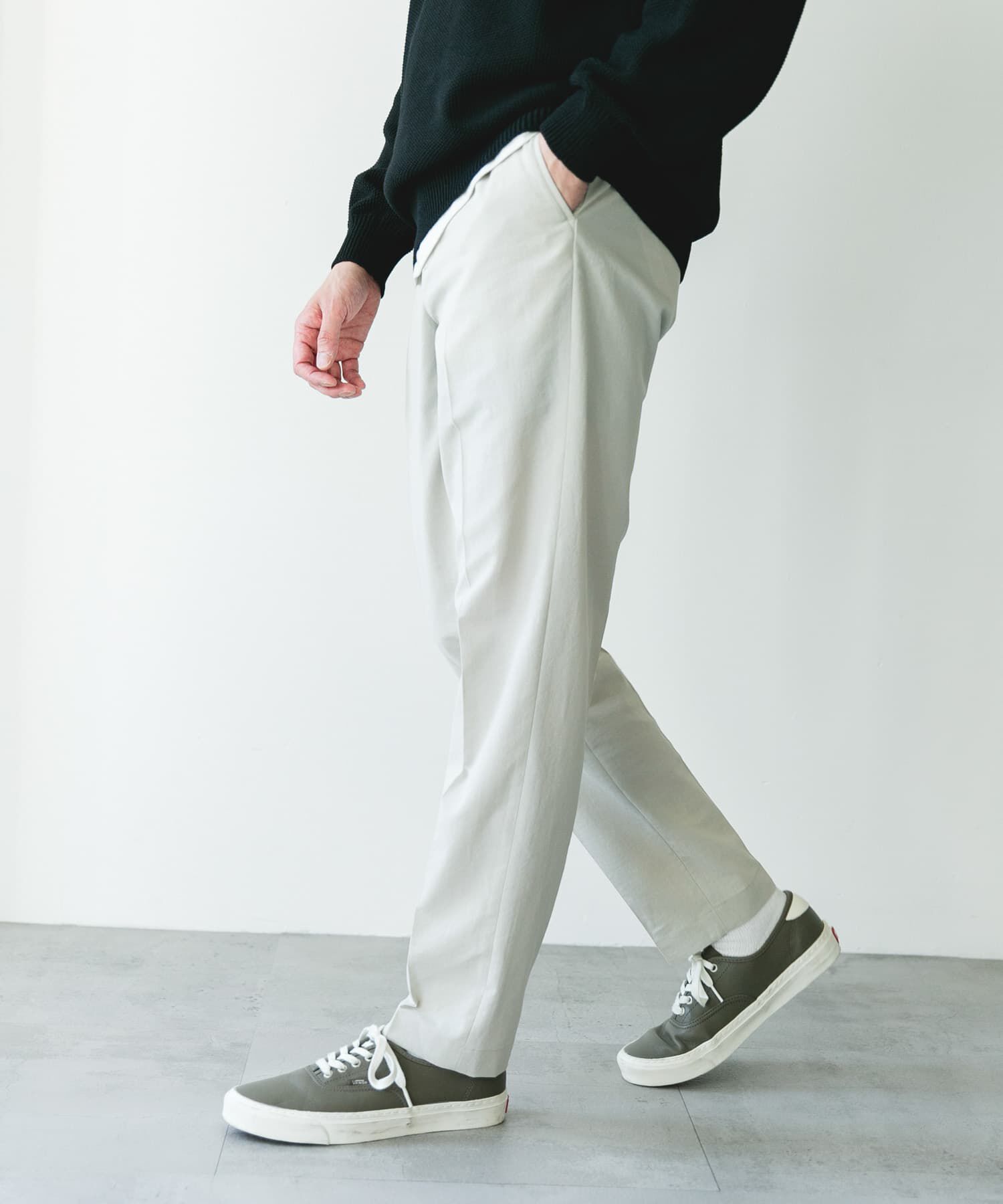 URBAN RESEARCH DOORS「『イージーケア/速乾/UVカット』クイックドライ テーパードトラウザー」|その他|