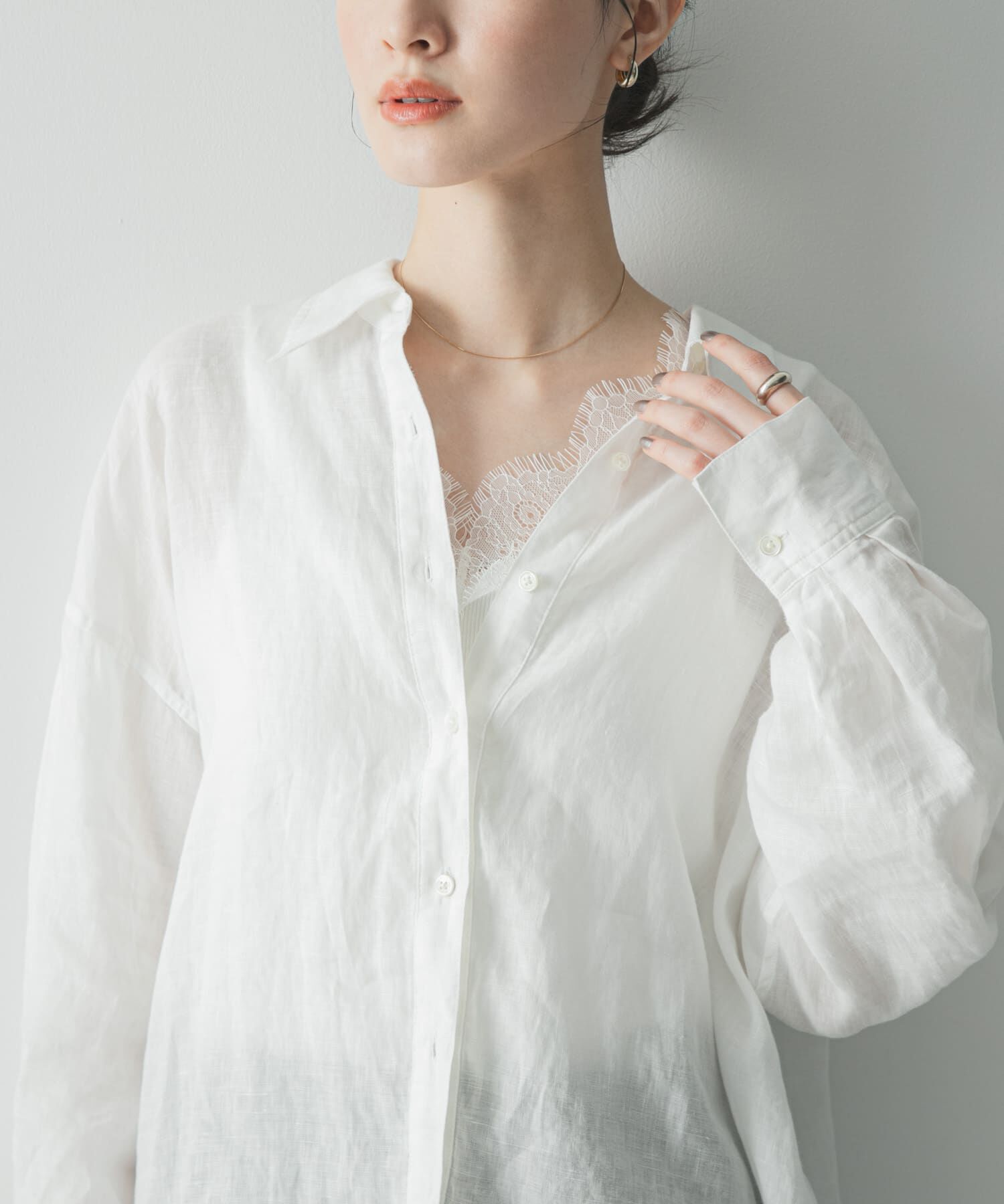 URBAN RESEARCH「スカラップレースタンクトップ」|タンクトップ|