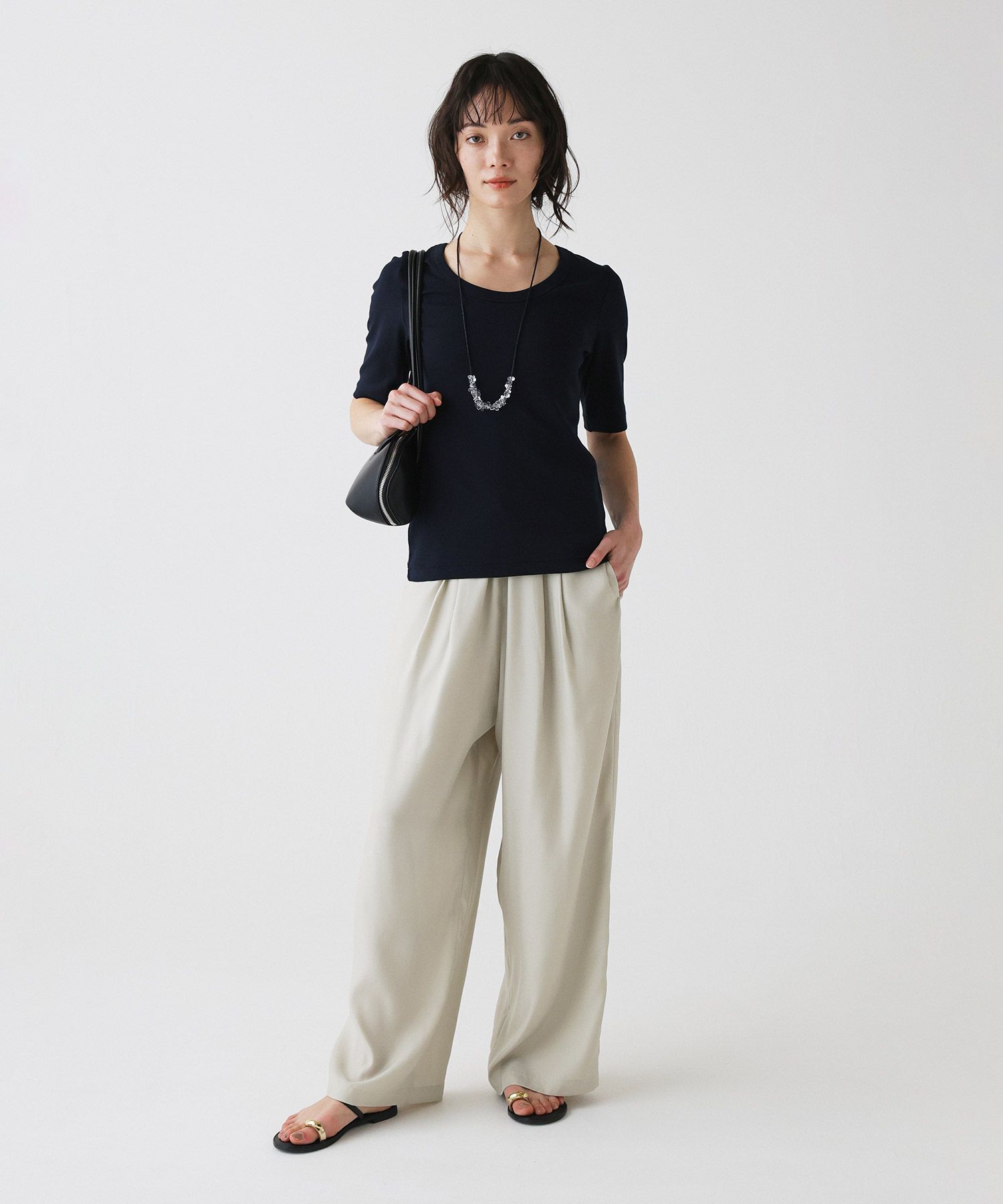 BABYLONE「フライスT」|Tシャツ・カットソー|