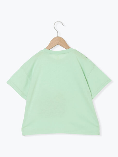 Samansa Mos2 Lagom「【吸水速乾】メッシュポケット恐竜Tシャツ」|Tシャツ・カットソー|