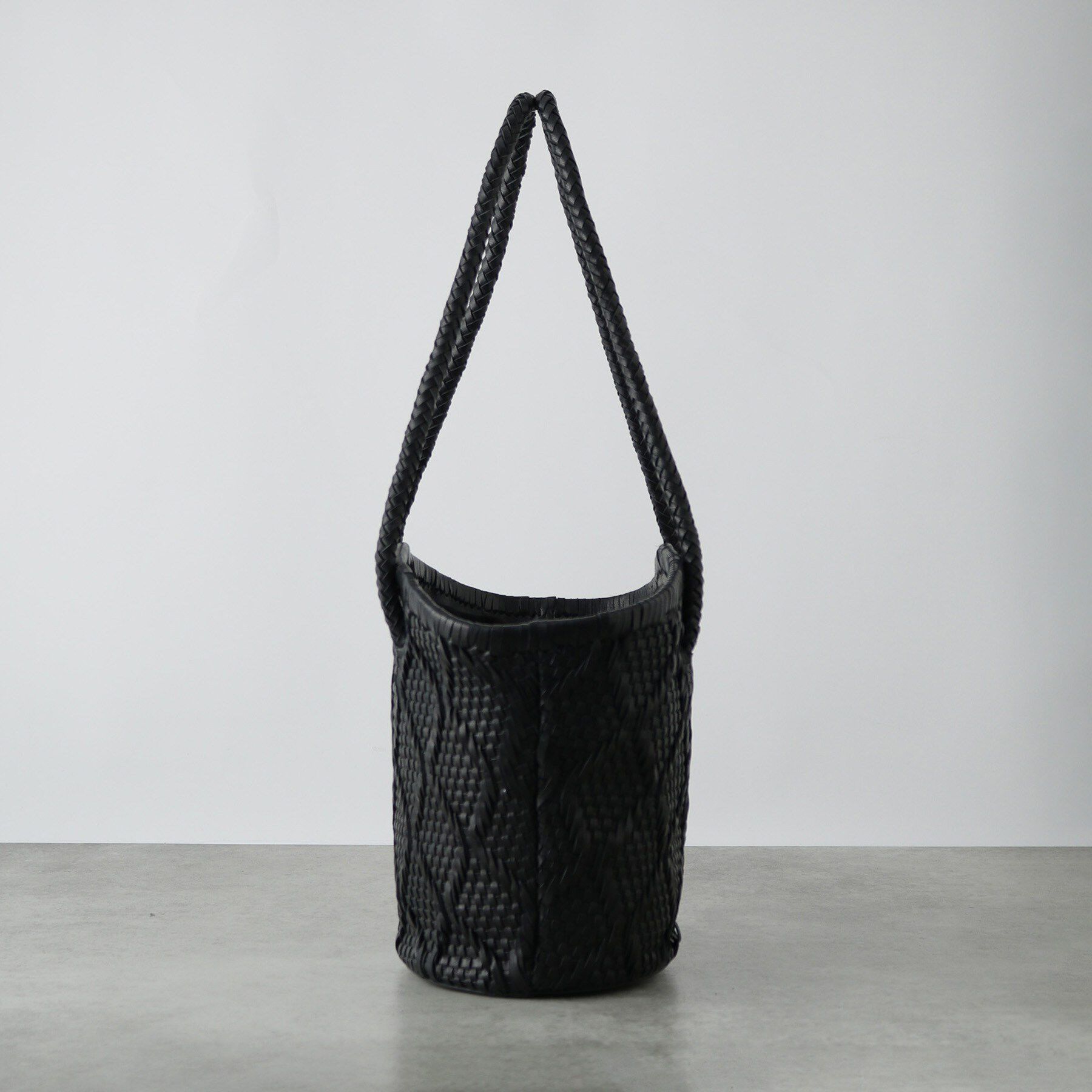 GALLEST「レザー編み込みバッグ」|トートバッグ|