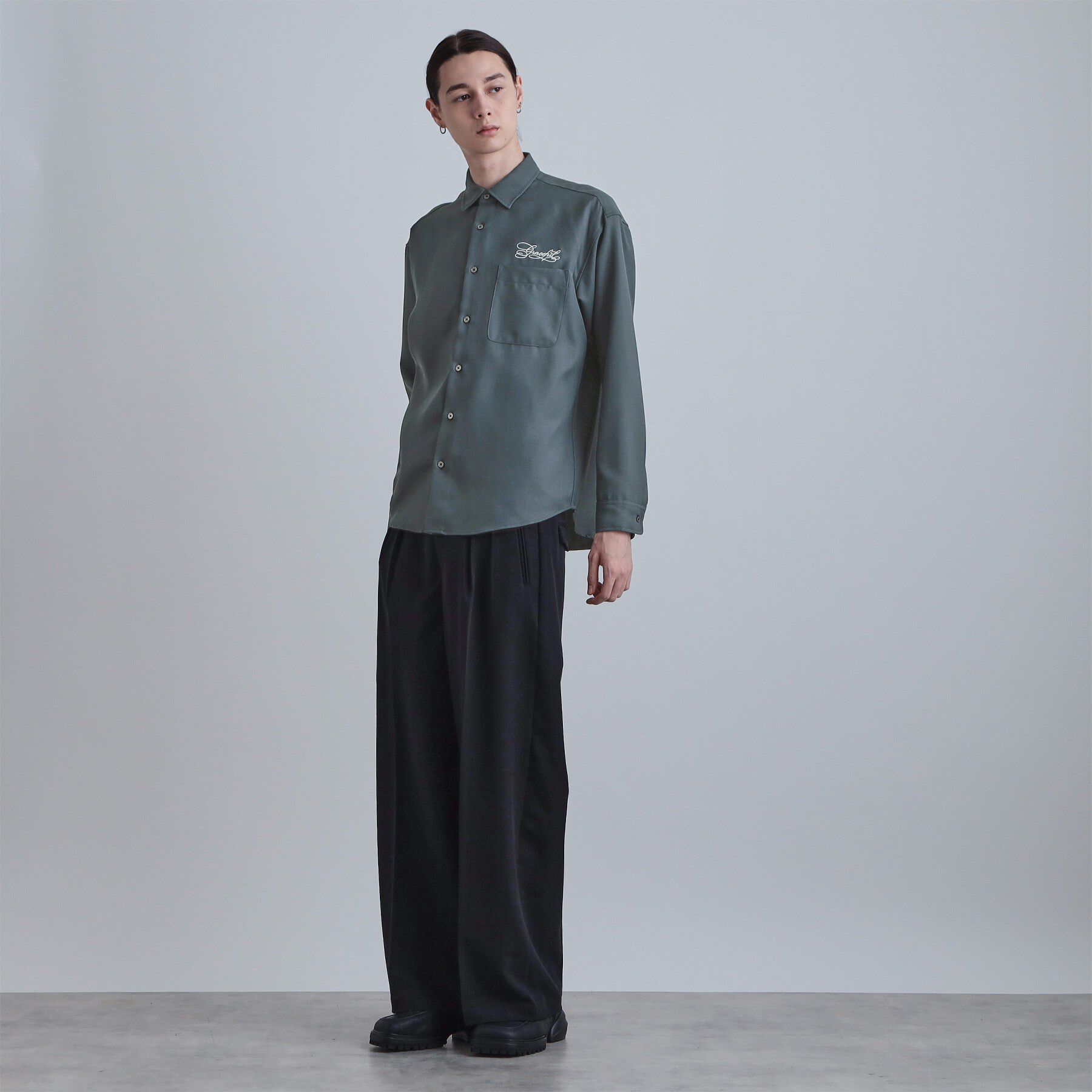 tk.TAKEO KIKUCHI「バックデイジー刺繍シャツ」|シャツ・ブラウス|