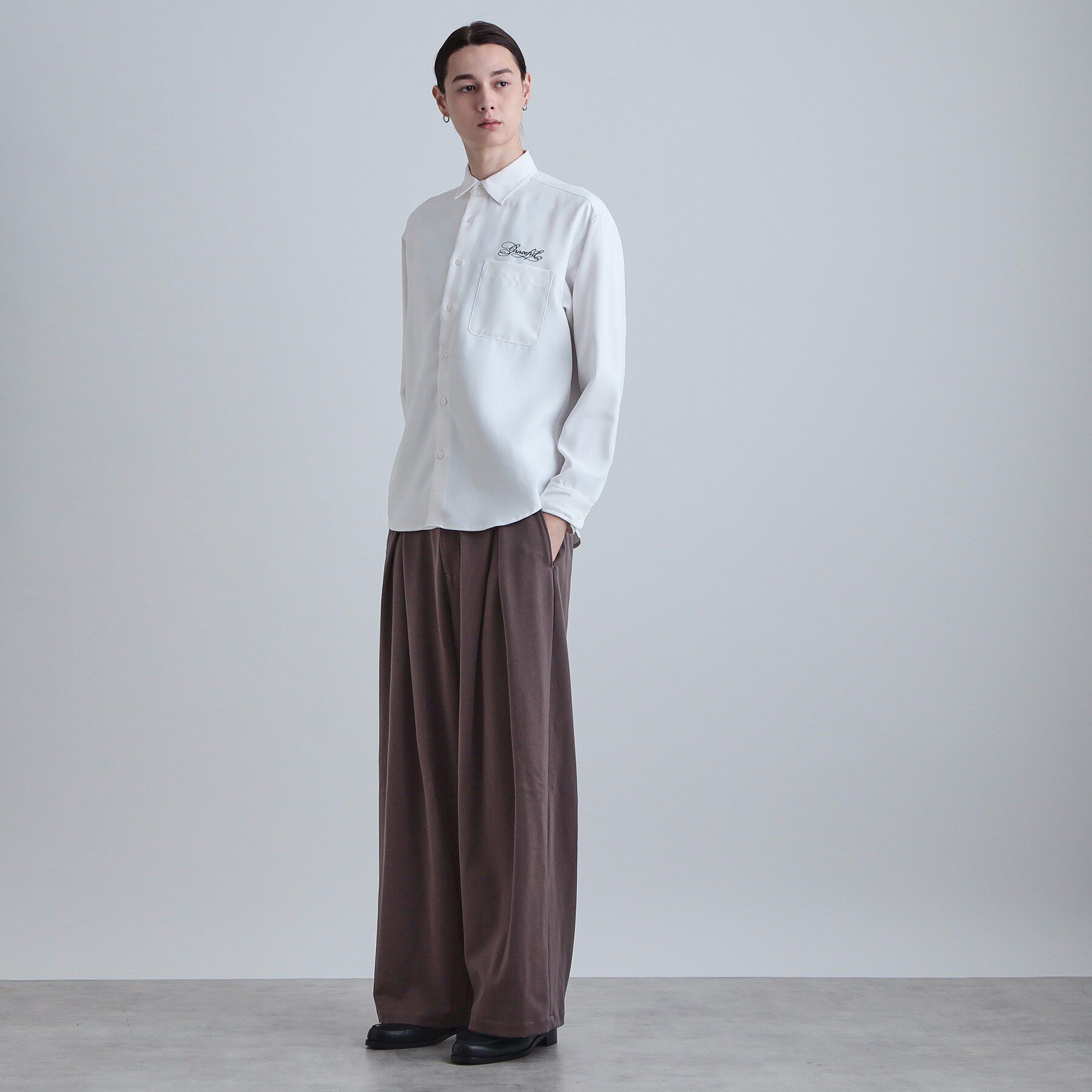 tk.TAKEO KIKUCHI「バックデイジー刺繍シャツ」|シャツ・ブラウス|