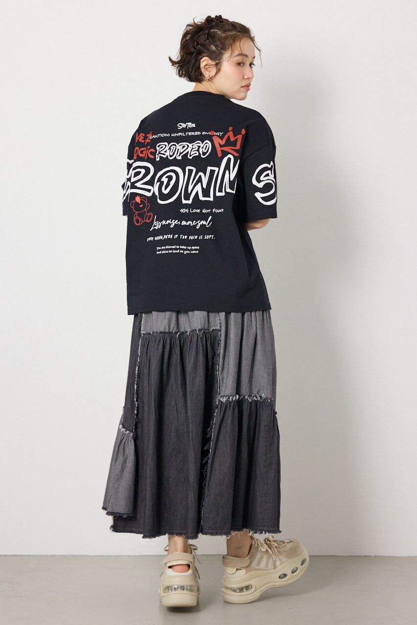 RODEO CROWNS「Graffiti プリントTシャツ」|Tシャツ・カットソー|