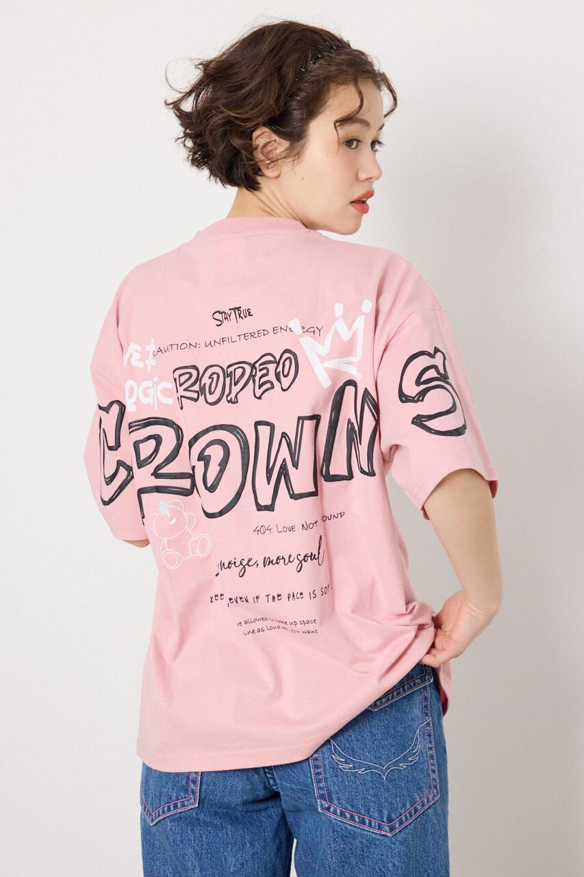 RODEO CROWNS「Graffiti プリントTシャツ」|Tシャツ・カットソー|PNK