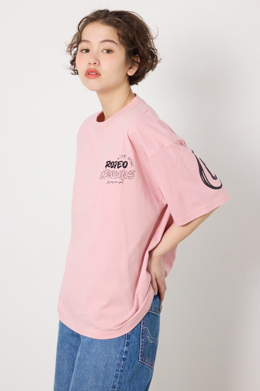 RODEO CROWNS「Graffiti プリントTシャツ」|Tシャツ・カットソー|