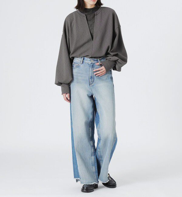  「ディープVネックプルオーバー」|Tシャツ・カットソー|