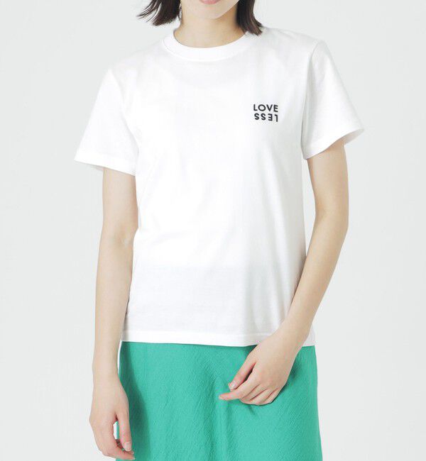  「LVLSエンブロイダリーTシャツ」|Tシャツ・カットソー|