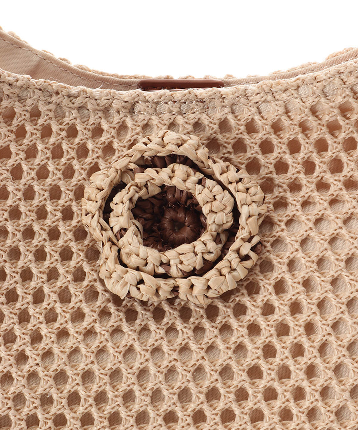 Samantha Thavasa「ワンポイントフラワーモチーフ フリルバッグ」|ハンドバッグ|