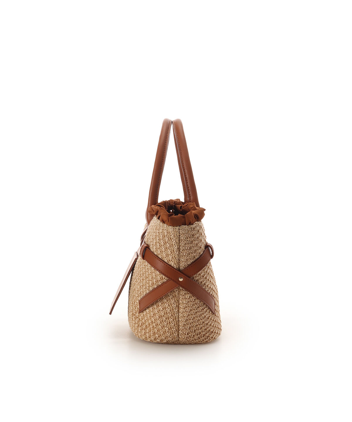 Samantha Thavasa「フロントポケットかごバッグ」|ハンドバッグ|