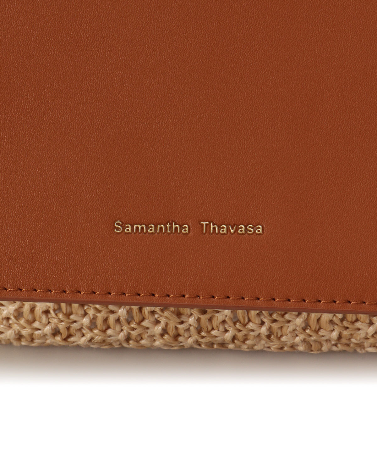 Samantha Thavasa「フロントポケットかごバッグ」|ハンドバッグ|