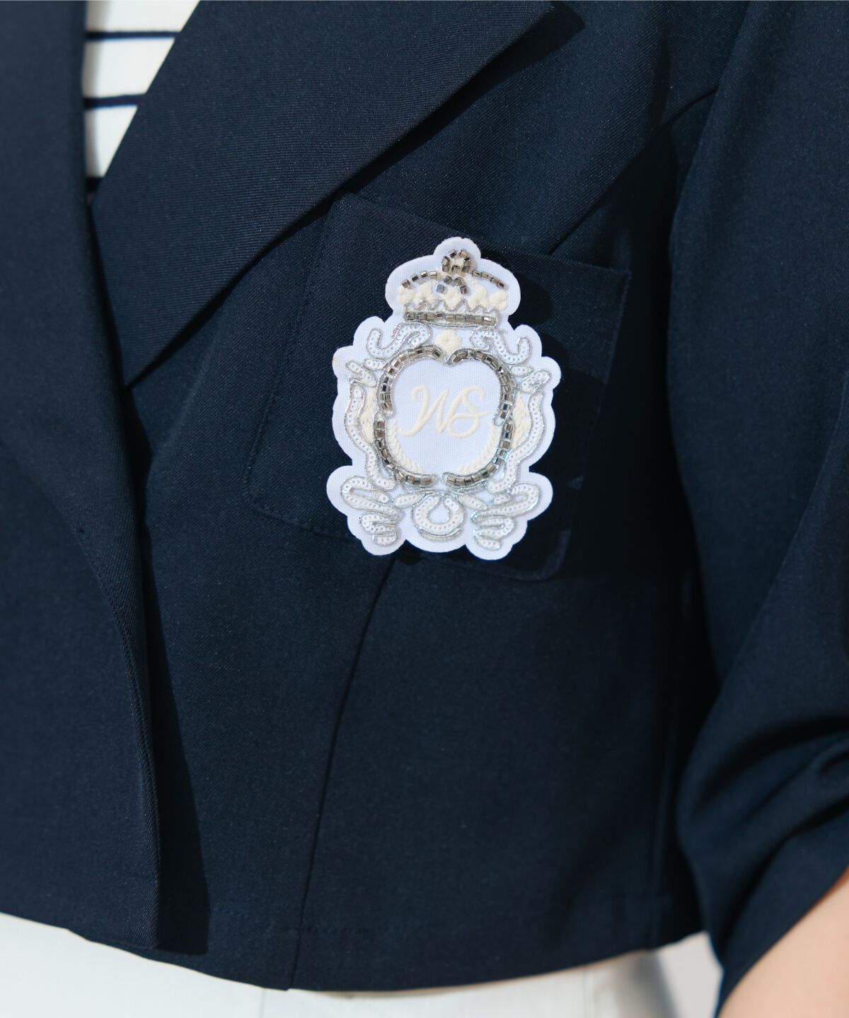 WILLSELECTION「エンブレム付きショートジャケット」|その他|