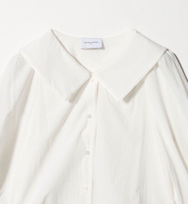 UNITED ARROWS「ビック カラー ブラウス ‐はっ水 ウォッシャブル‐」|シャツ・ブラウス|
