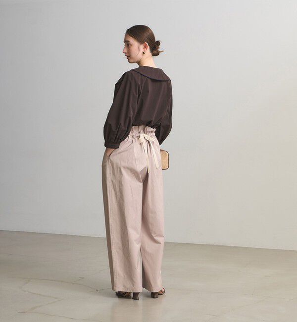 UNITED ARROWS「ビック カラー ブラウス ‐はっ水 ウォッシャブル‐」|シャツ・ブラウス|