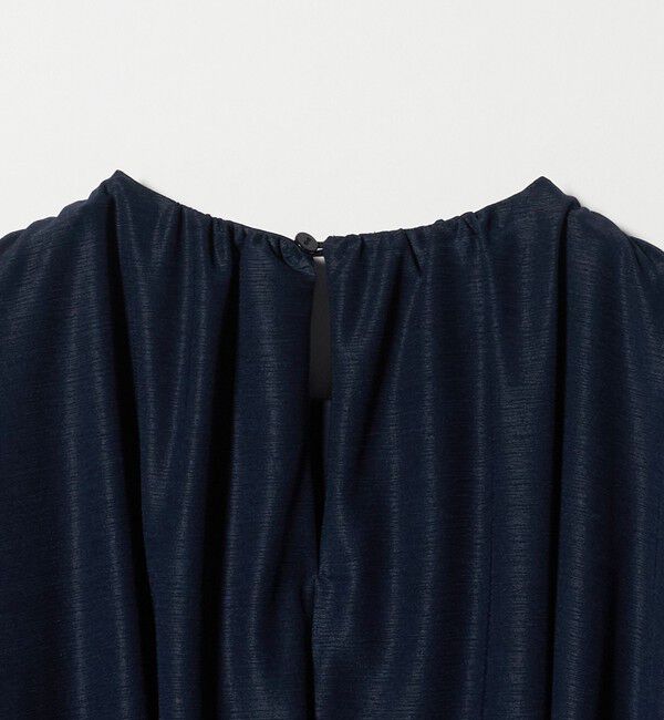 UNITED ARROWS「ギャザー ドレープ ワンピース ‐ウォッシャブル‐」|ワンピース|
