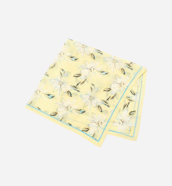 BEAUTY&YOUTH UNITED ARROWS「フラワー柄 スカーフ」|バンダナ・スカーフ|YELLOW