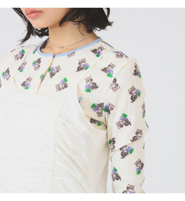 Ray BEAMS 「裾 フレアー キャミソール」|キャミソール|