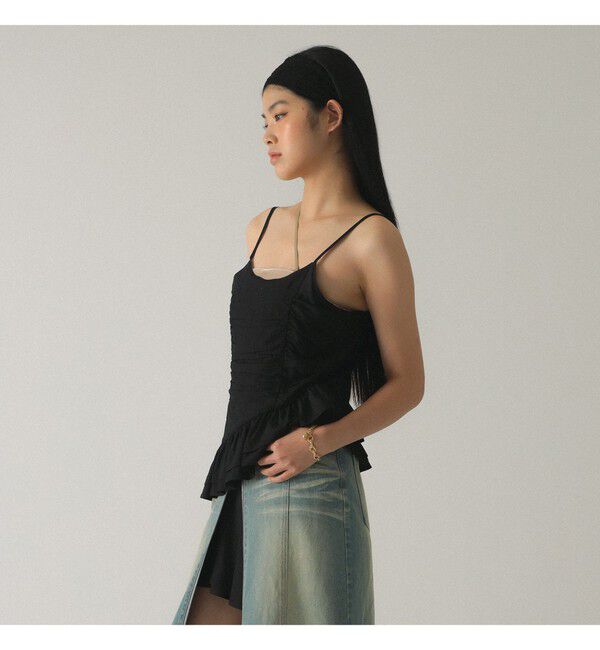 Ray BEAMS 「裾 フレアー キャミソール」|キャミソール|